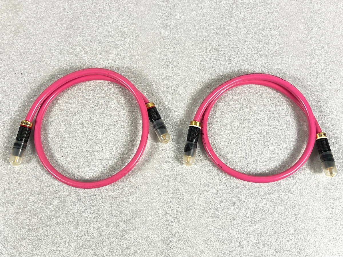 Yahoo!オークション -「日立電線」(RCAケーブル) (音響用 Yahoo!オークション -「日立電線」(RCAケーブル) (音響用