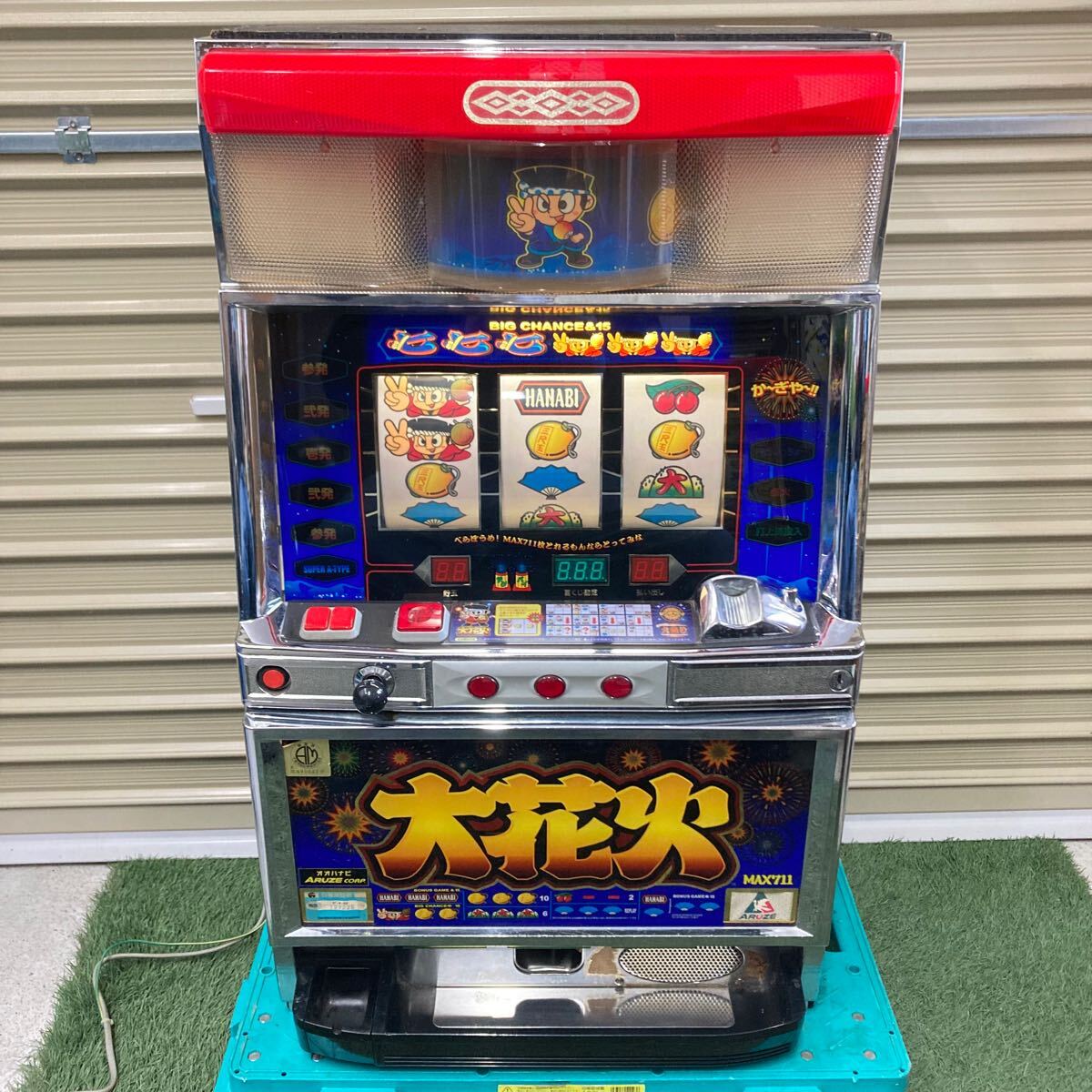 Yahoo!オークション -「4号機 大花火」(パチスロ実機) (パチンコ Yahoo!オークション -「4号機 大花火」(パチスロ実機) (パチンコ