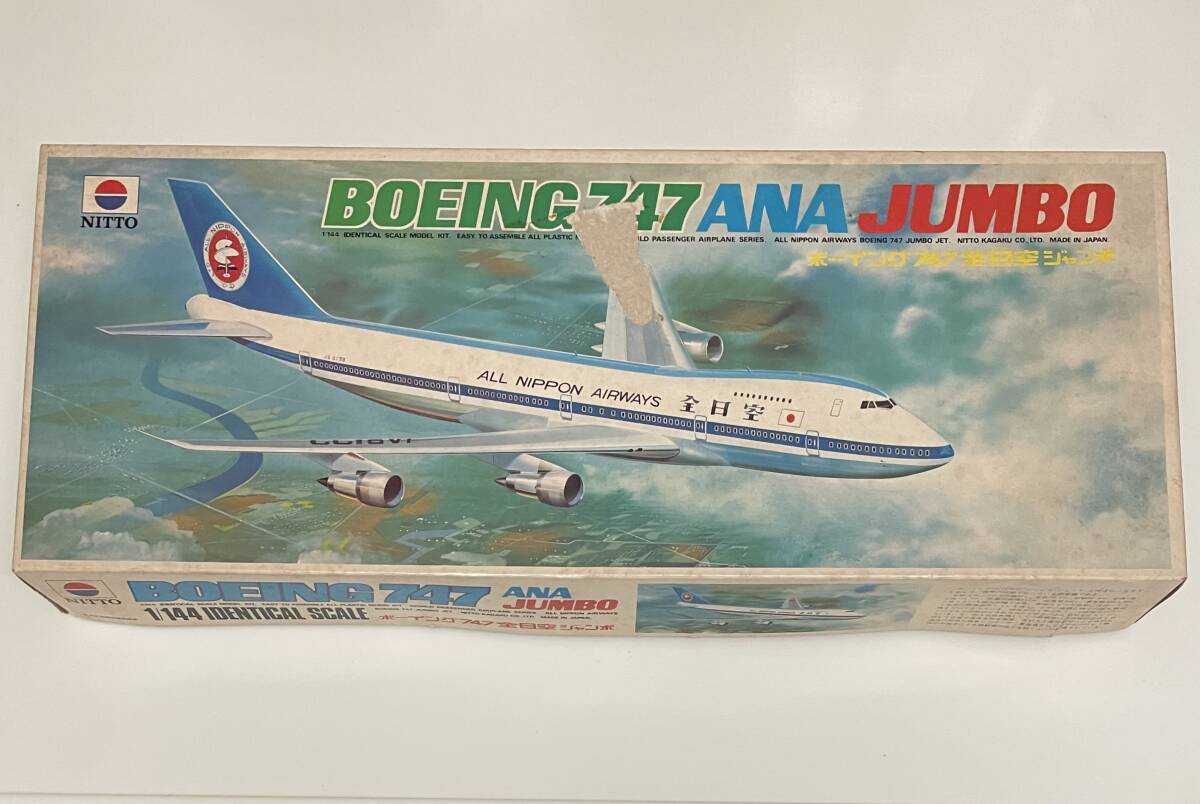 Amazon.co.jp: ニットー NITTO 1/144 日航ジャンボ Boeing 747
