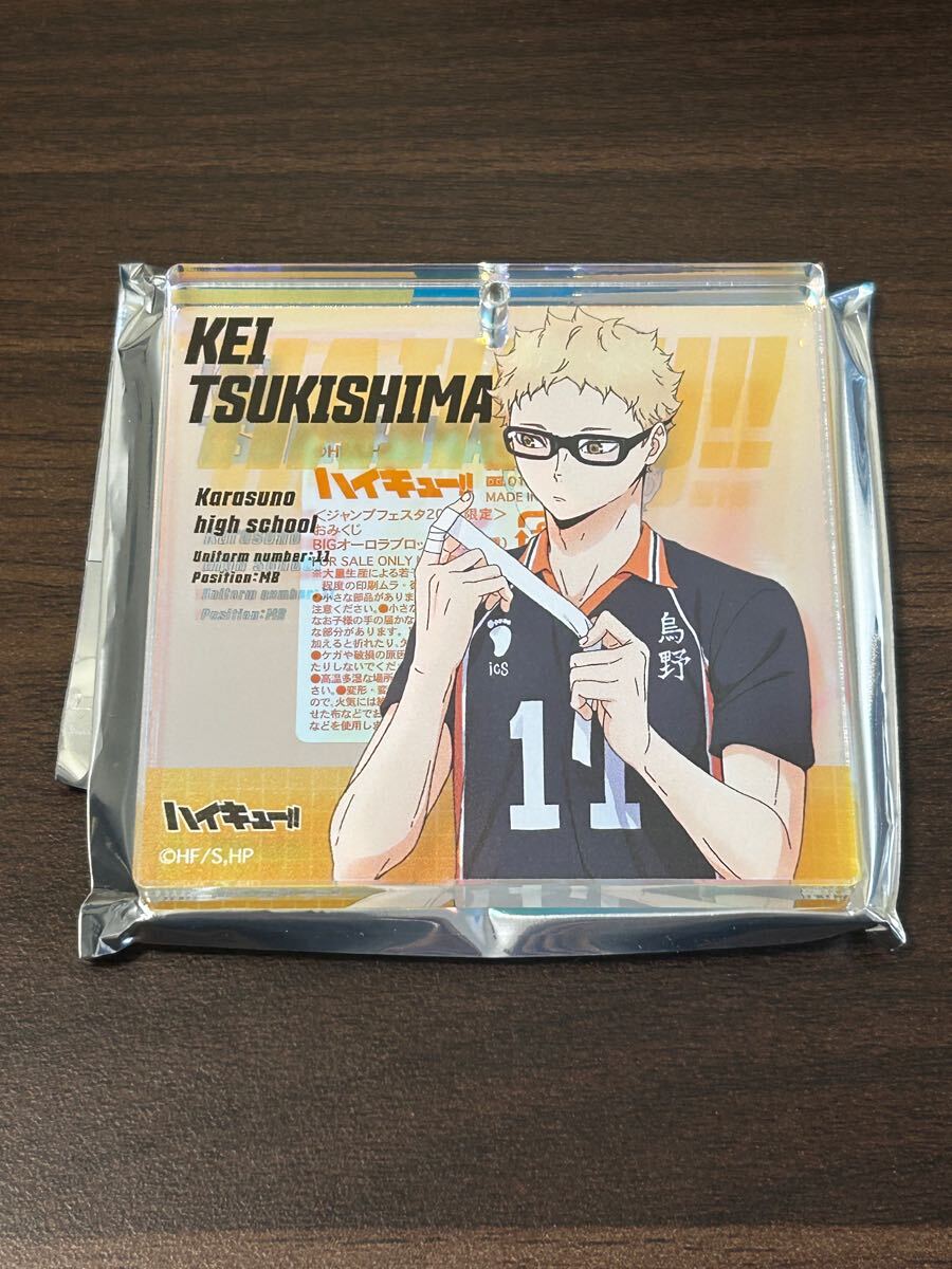 ハイキュー!! ジャンプフェスタ2019 おみくじBIGブロッキー 月島