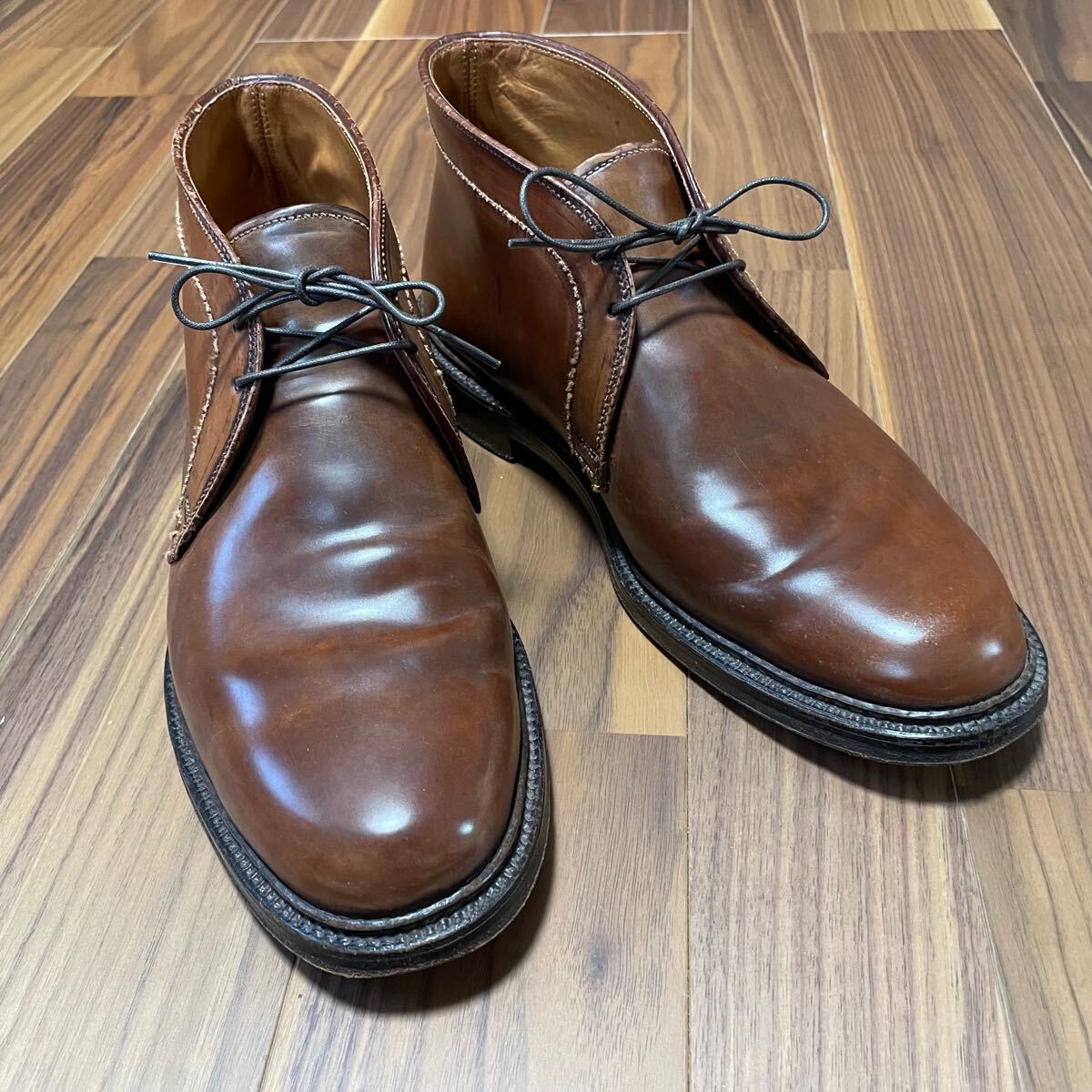 Yahoo!オークション -「alden チャッカブーツ」(8インチ) (靴)の Yahoo!オークション -「alden チャッカブーツ」(8インチ) (靴)の