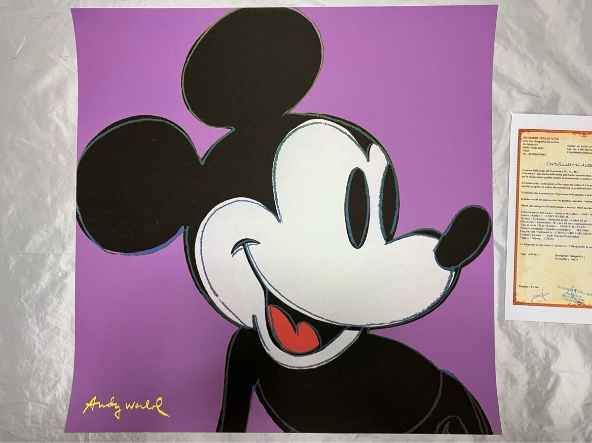 Yahoo!オークション -「)ミッキーマウス」(石版画、リトグラフ Yahoo!オークション -「)ミッキーマウス」(石版画、リトグラフ