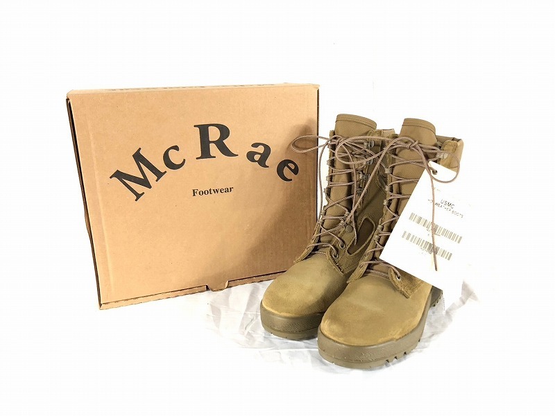 【米軍放出品USMC】 McRae Footwear ミリタリーブーツ Yahoo!オークション -「mcrae mcrae」(個人装備) (ミリタリー)の