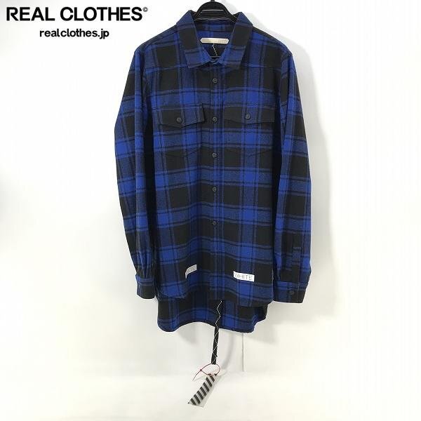 Yahoo!オークション -「off white チェック」(長袖シャツ一般 Yahoo!オークション -「off white チェック」(長袖シャツ一般