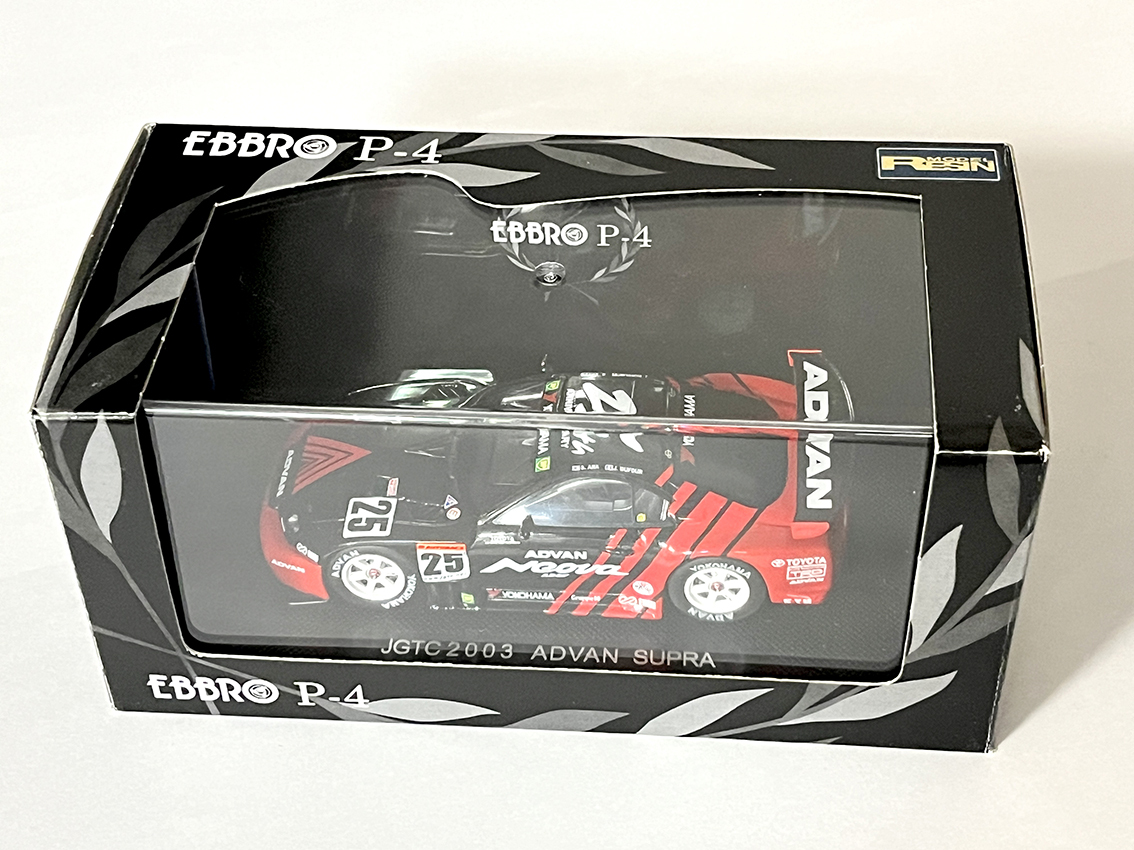 1/43 Ebbro Advan Tom's Toyota Supra JGTC 2003 car #25 #466