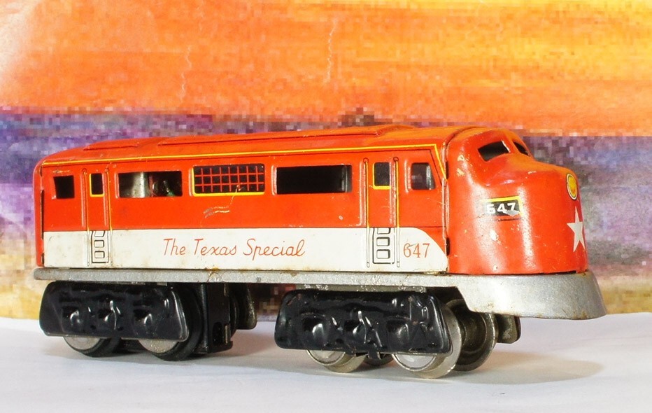 Autorail】フランス製ブリキの鉄道模型