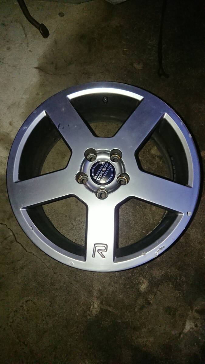 ボルボ V70 R SB5254AW 中古 純正アルミホイール 4本 17X8.0+46