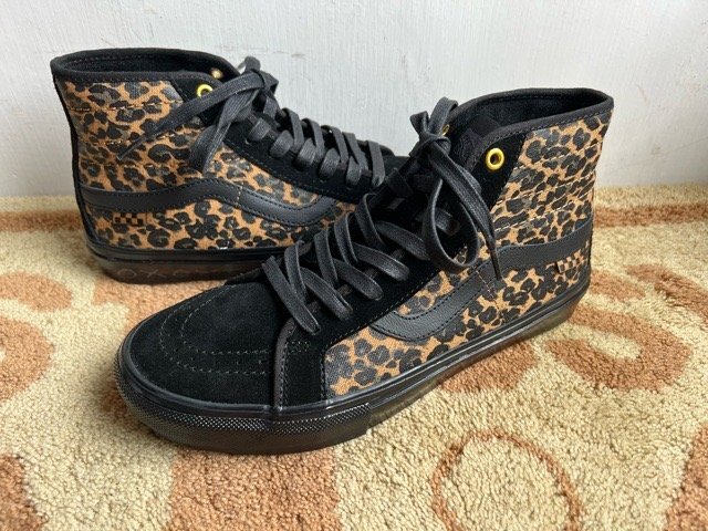 VANS バンズ SK8 HI レオパード 80s USA製 超希少 約27cm - メルカリ