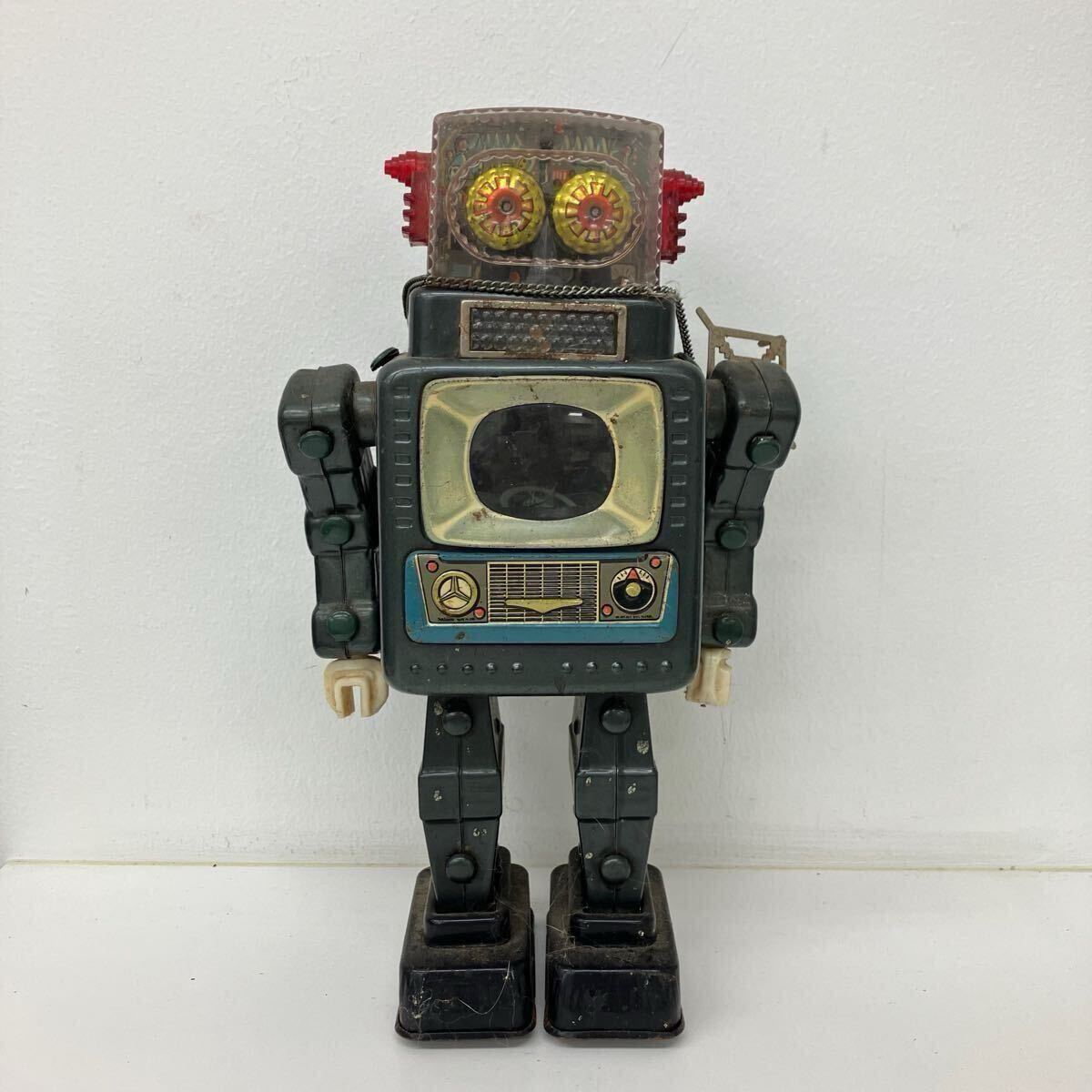 Yahoo!オークション -「テレビジョン」(ロボット) (ブリキ)の Yahoo!オークション -「テレビジョン」(ロボット) (ブリキ)の
