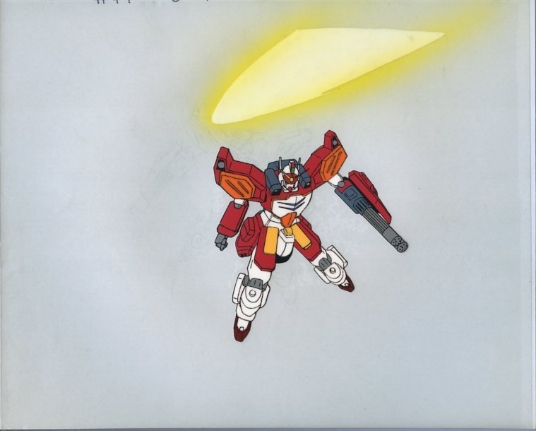 セル画「新機動戦記ガンダムW」より Animation cel from MOBILE