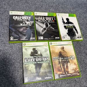 xbox360 コール オブ デューティ ブラックオプスⅡモダン・ウォーフェア 2 3 4 ゴースト