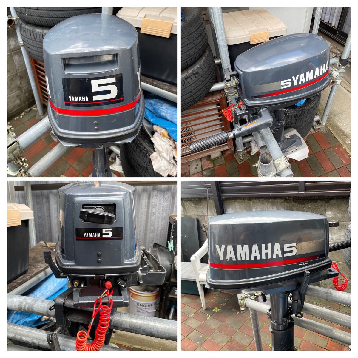 Yahoo!オークション -「船外機 ヤマハ 5馬力」(パーツ) (船 Yahoo!オークション -「船外機 ヤマハ 5馬力」(パーツ) (船