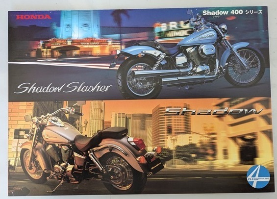 シャドウ 400 シリーズ (NC40, NC34) 車体カタログ 2001年1月 Shadow Slasher 古本・即決・送料無料 管理№ 7726 MD