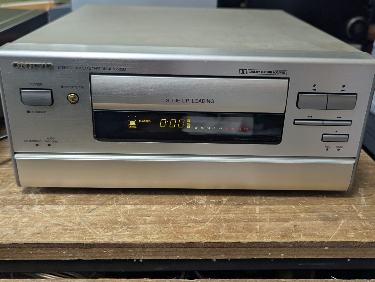 Yahoo!オークション -「onkyo k-522」(カセットデッキ Yahoo!オークション -「onkyo k-522」(カセットデッキ