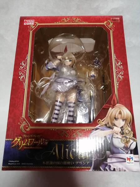 未開封 メガハウス エクセレントモデル CORE クイーンズブレイド グリムワールP-1 不思議の国の闇使いアリシア (フィギュア)