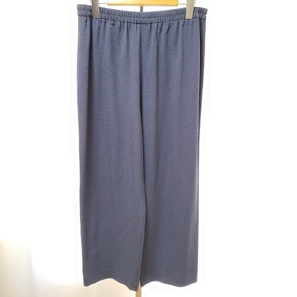 #anc Ts コレクション 詩仙堂 ヒトシタムラ パンツ 青 ちりめん 無地 日本製 レディース [898325]
