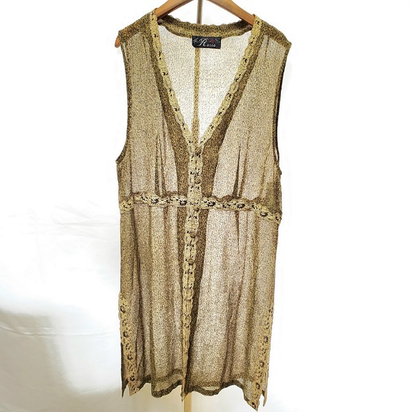 ＊美品＊インポートロッサ／ツイード ベスト　ジレ サイズ44 セール】 ライトツイード ジレ （ベスト）｜ICB / アイシービー