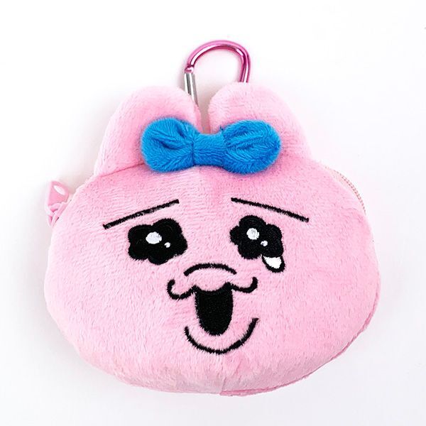 送料無料 おぱんちゅうさぎ カラビナ付き ぬいぐるみファスナーマスコット なみだ 新品 未使用品 迅速発送 丁寧梱包 同梱歓迎