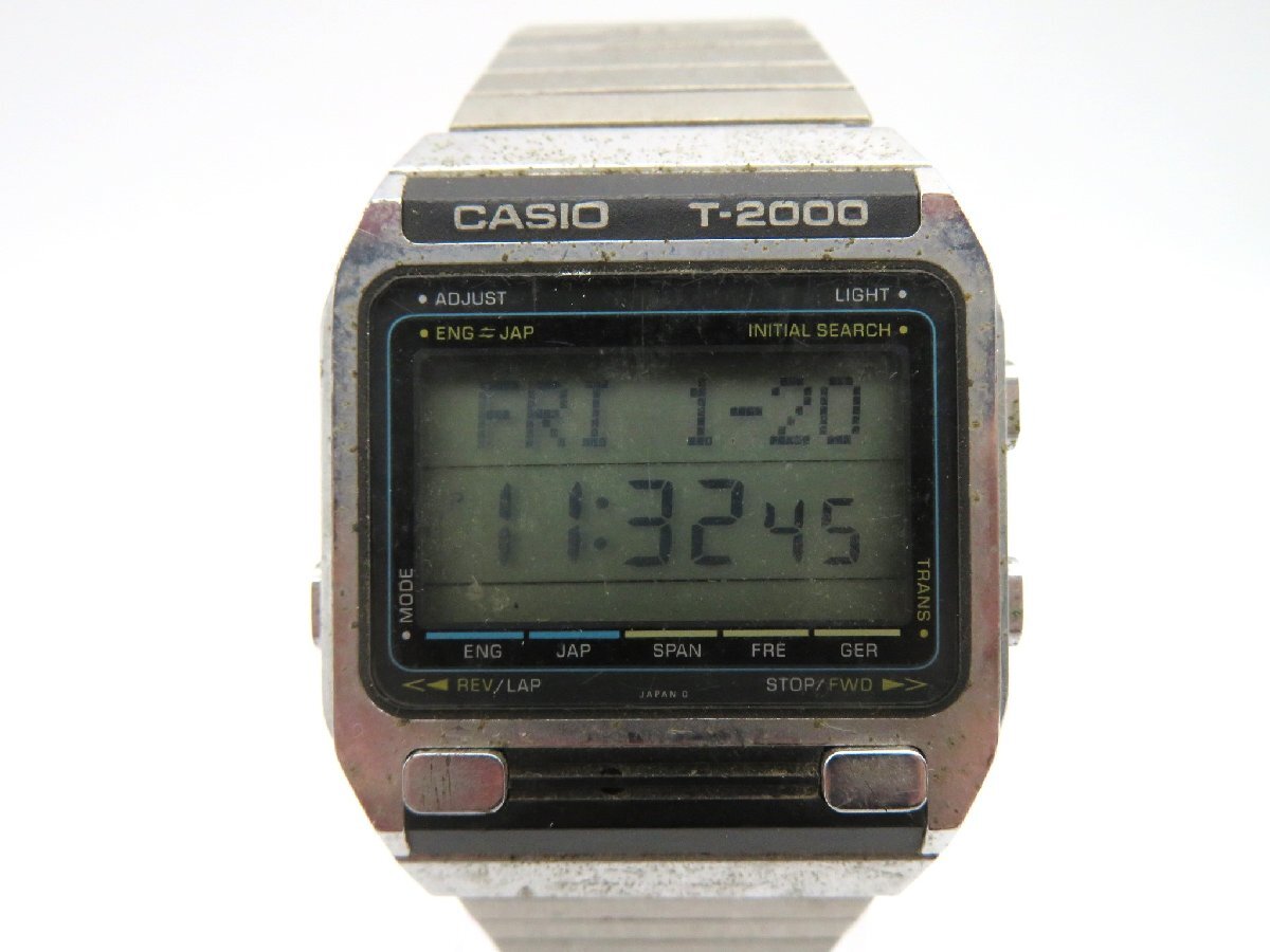 Yahoo!オークション -「casio t-2000」の落札相場・落札価格 Yahoo!オークション -「casio t-2000」の落札相場・落札価格