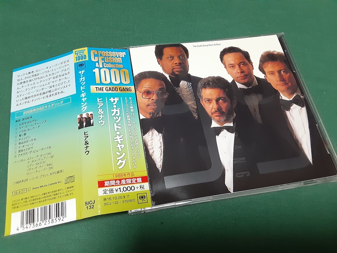 THE GADD GANG ザ•ガッド•ギャング　見本盤 Gadd Gang Steve Gadd スティーヴ・ガッド/Tokyo,Japan 1988