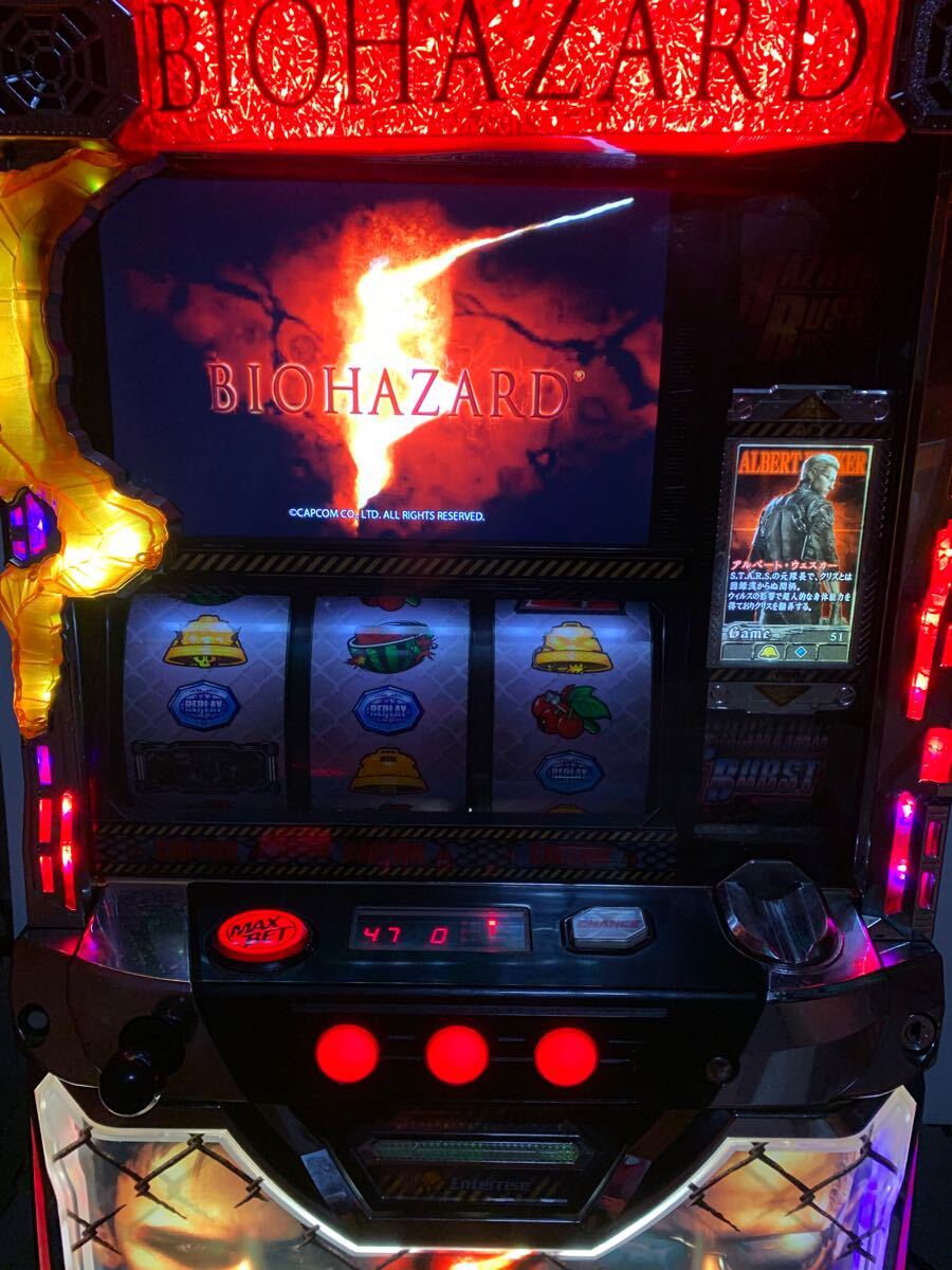 Yahoo!オークション -「パチスロ バイオハザード5 実機」の落札 Yahoo!オークション -「パチスロ バイオハザード5 実機」の落札