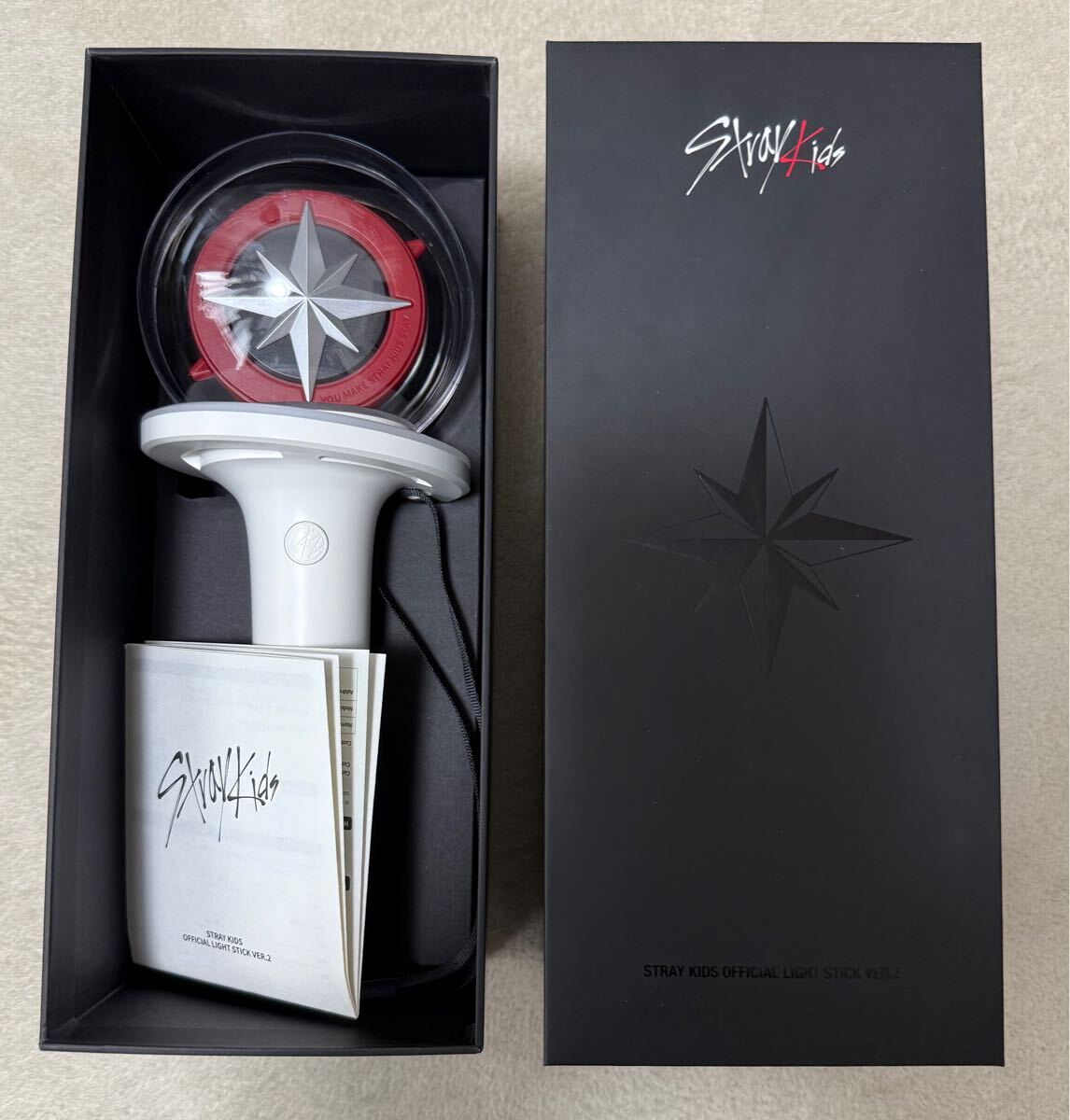 Yahoo!オークション -「stray kids official light stick ver.2