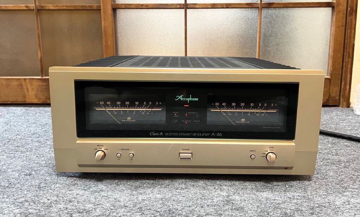Yahoo!オークション -「accuphase a-46」(アンプ) (オーディオ Yahoo!オークション -「accuphase a-46」(アンプ) (オーディオ
