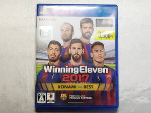 中古品 PS4ソフト ウイニングイレブン2017 BEST版