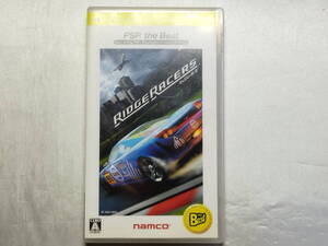 中古品/欠品有り PSPソフト リッジレーサーズ ベスト版 説明書欠品