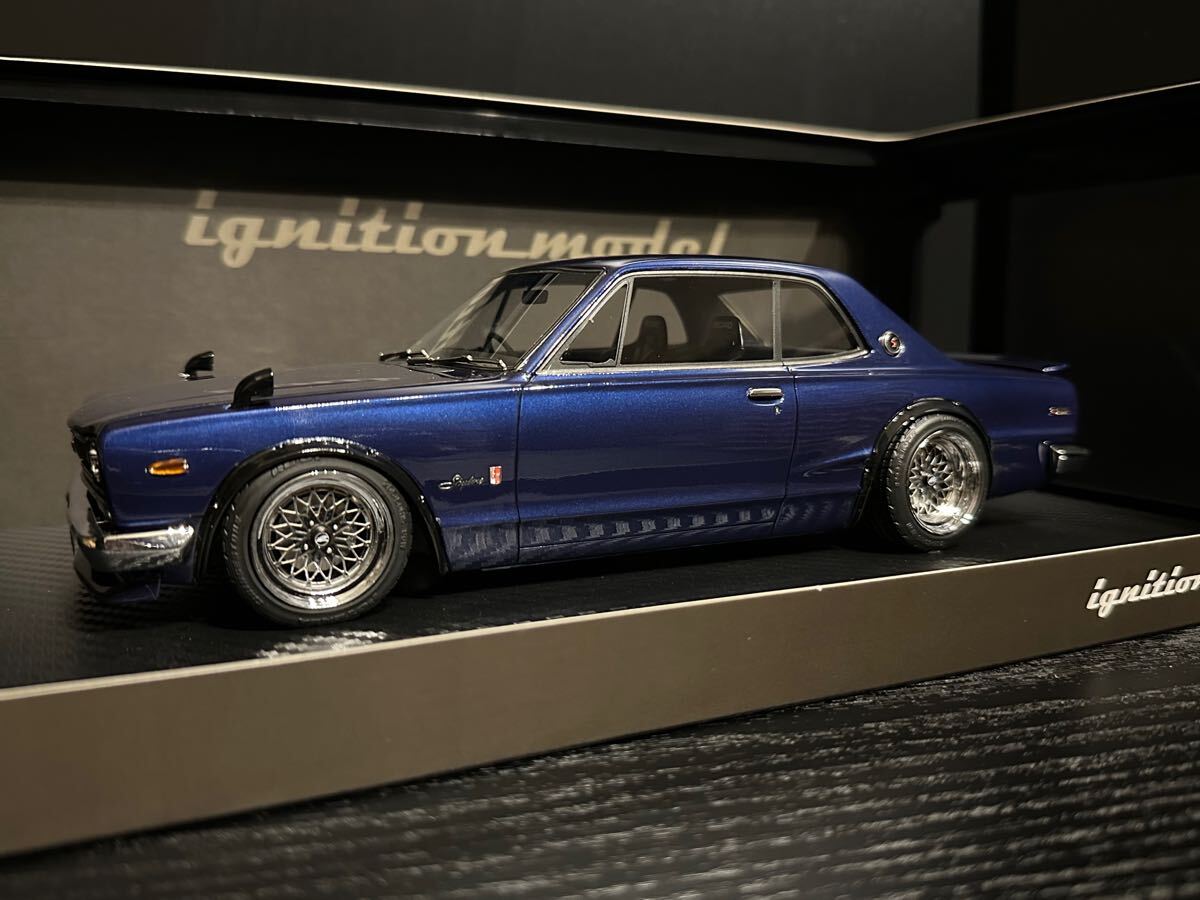 1/18ミニカー イグニッションモデル日産スカイライン ヨンメリ【新品】カスタム Yahoo!オークション -「ig 1/18 ケンメリ」の落札相場・落札価格