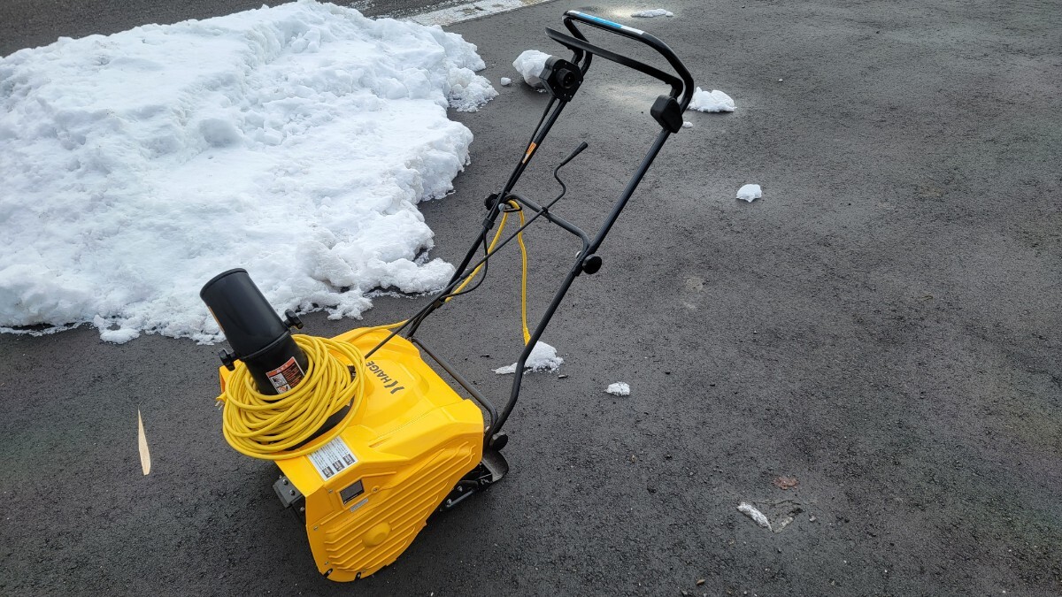Yahoo!オークション -「電動除雪機 ハイガー」の落札相場・落札価格