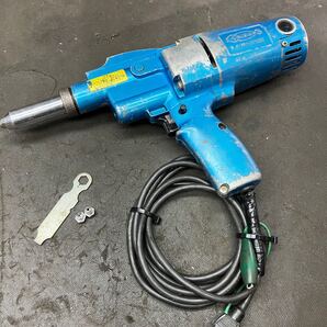 LOBTEX ロブテックス 100V 電気 リベッター ER-300N 中古動作確認済み!即決送料無料!