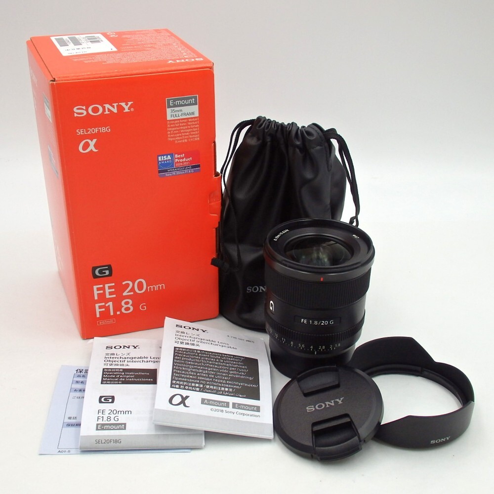 Yahoo!オークション -「fe20mm f1.8g」の落札相場・落札価格