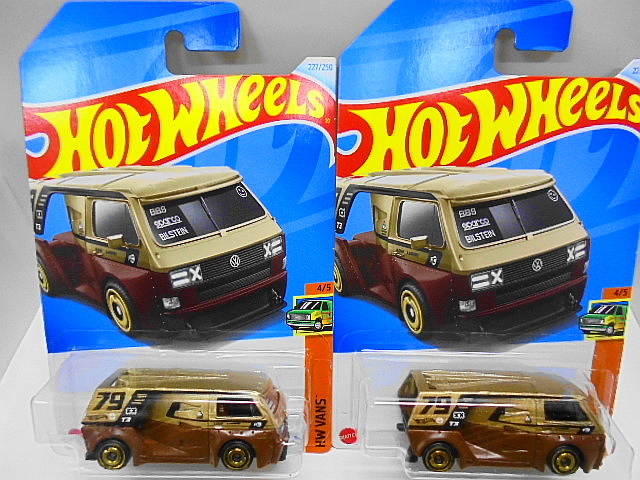 ホットウィール プレミアム ブールバード VW T1 ドラッグバス 2