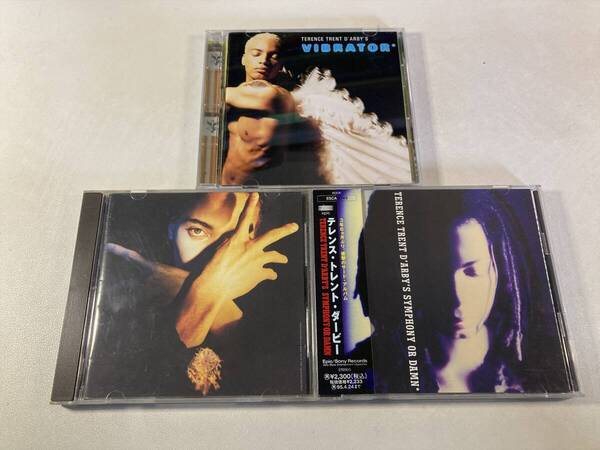 【W9534】テレンス・トレント・ダービー CD アルバム 3枚セット●Terence Trent D'Arby●Neither Fish Nor Flesh●Symphony or Damn