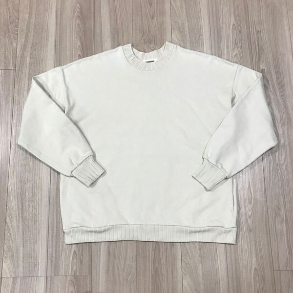 MONKEY TIME beauty&youth URAKE WIDE RIB MOCK BIG SHIRT モンキータイム モック ネック ビッグ ワイド リブ ドロップ スウェット シャツ