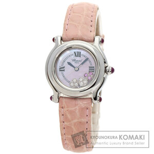 Chopard Chopard 27/8245 happy спорт наручные часы металлический кожа женский б/у