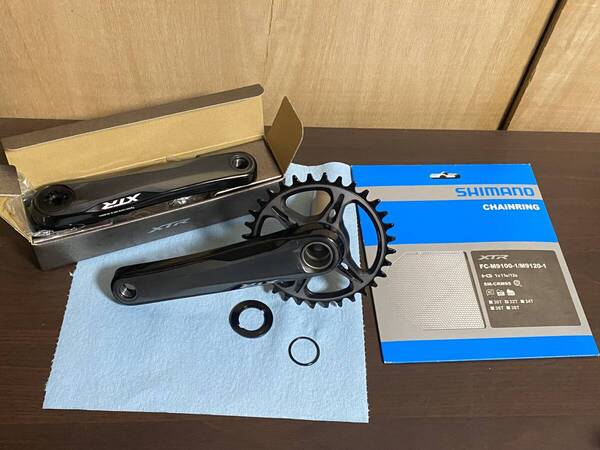 送料無料 DURA ACE XTR クランク 170 32T FC M9100 M9120 チェーンリング SM-CRM95 shimano シマノ MTB 11s 12s マウンテンバイク
