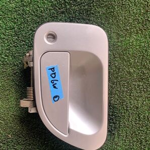 デリカスペースギア PD6W A69 シルバー アウターハンドル 左 助手席