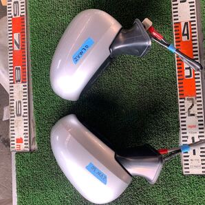 プリウス zvw30 左右 ドアミラー シルバー