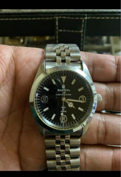 BAPEX TYPE12 エクスプローラー1 腕時計 自動巻き エイプ APE