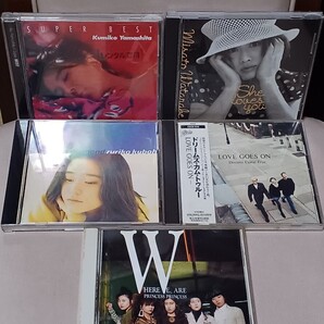 昭和 名曲 歌謡曲 女性 歌手 Dreams Come True 山下久美子 渡辺美里 PRINCESS PRINCESS 久宝留理子 CD 5枚まとめ売り 最終値