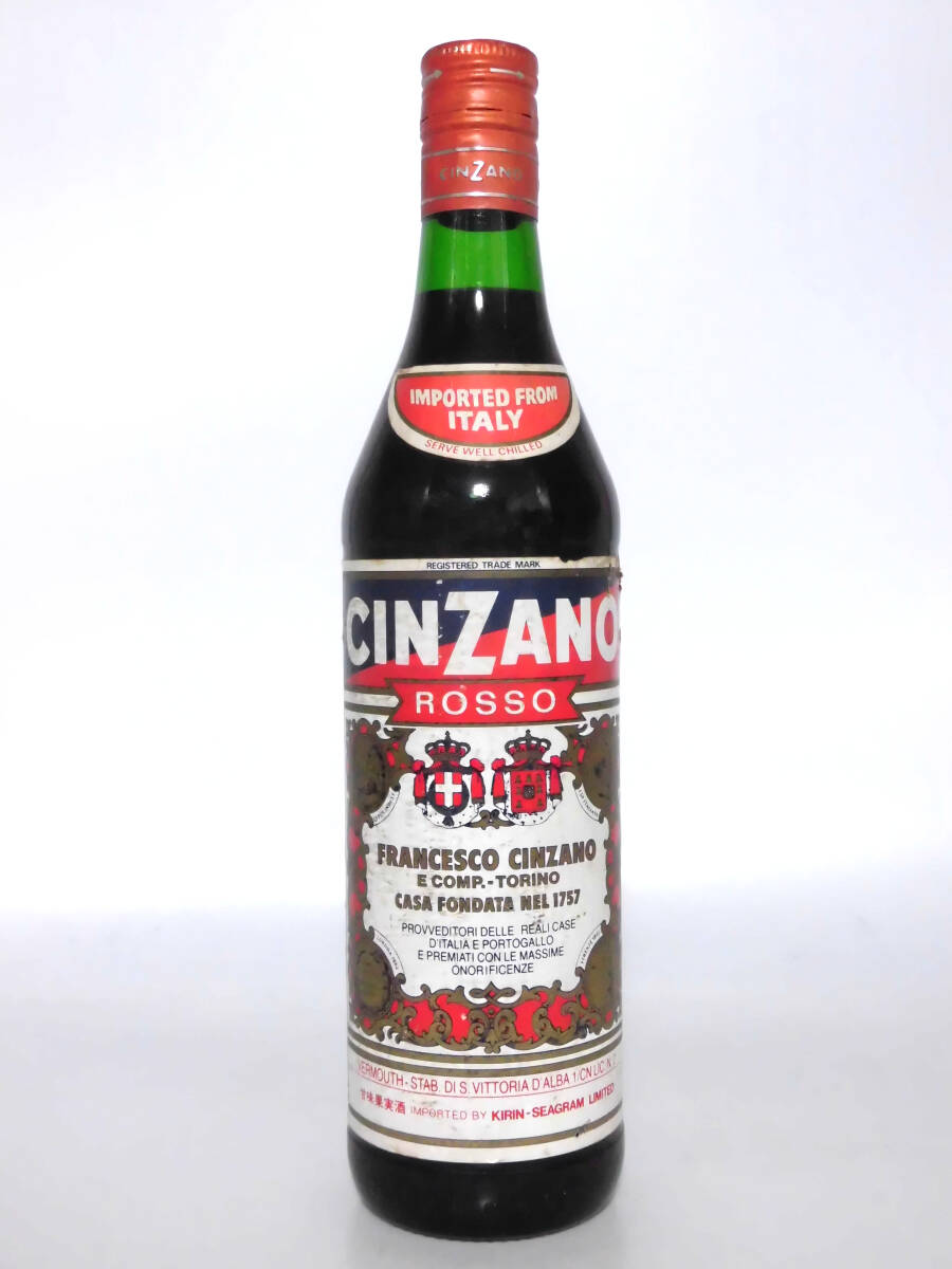 【L2】チンザノ ロッソ 80年代 旧ボトル 正規品 1000ml チンザノ ロッソ (1,000ml) 1980年代流通品【オールドボトル】