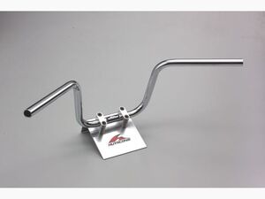 ハリケーン HB0069C-01 ハンドル POLICE 5型 クロームメッキ 外径φ22,2mm 内径φ18mm 全高200mm 全巾665mm