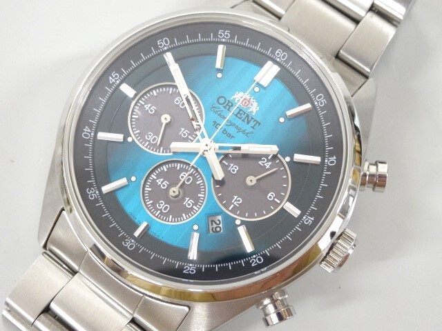 オリエント ORIENT クロノグラフ デイト TX00-C5-B クオーツ