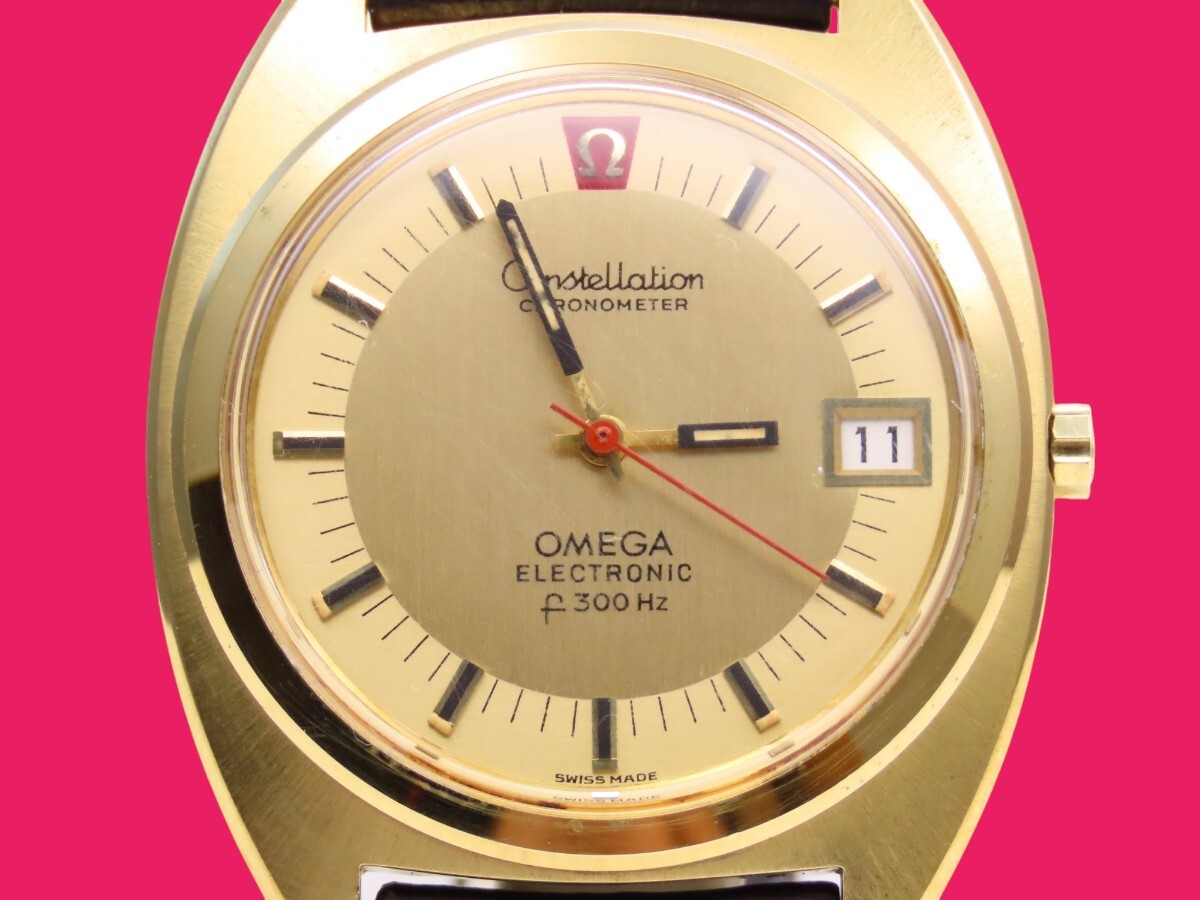 OMEGA コンステレーション 音叉式 不動ジャンク オメガ メンズ 時計