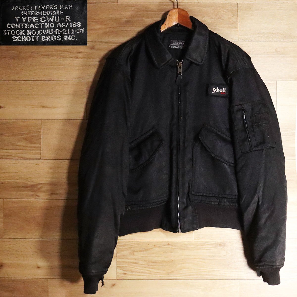 Schott Bros.Cwu-8 Flight Jacket Brown | eBay