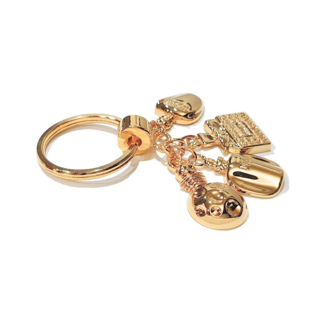 【鑑定済】Christian Dior クリスチャン ディオール CD パフュームボトル チャーム キーホルダー 香水瓶 ゴールド ヴィンテージ 送料無料 【鑑定済】Christian Dior クリスチャン ディオール CD パフュームボトル チャーム キーホルダー 香水瓶 ゴールド ヴィンテージ 送料無料