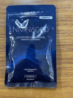 NMN6000 話題のβ-ニコチンアミドモノヌクレオチド 日に2粒 NMNは2粒中200㎎