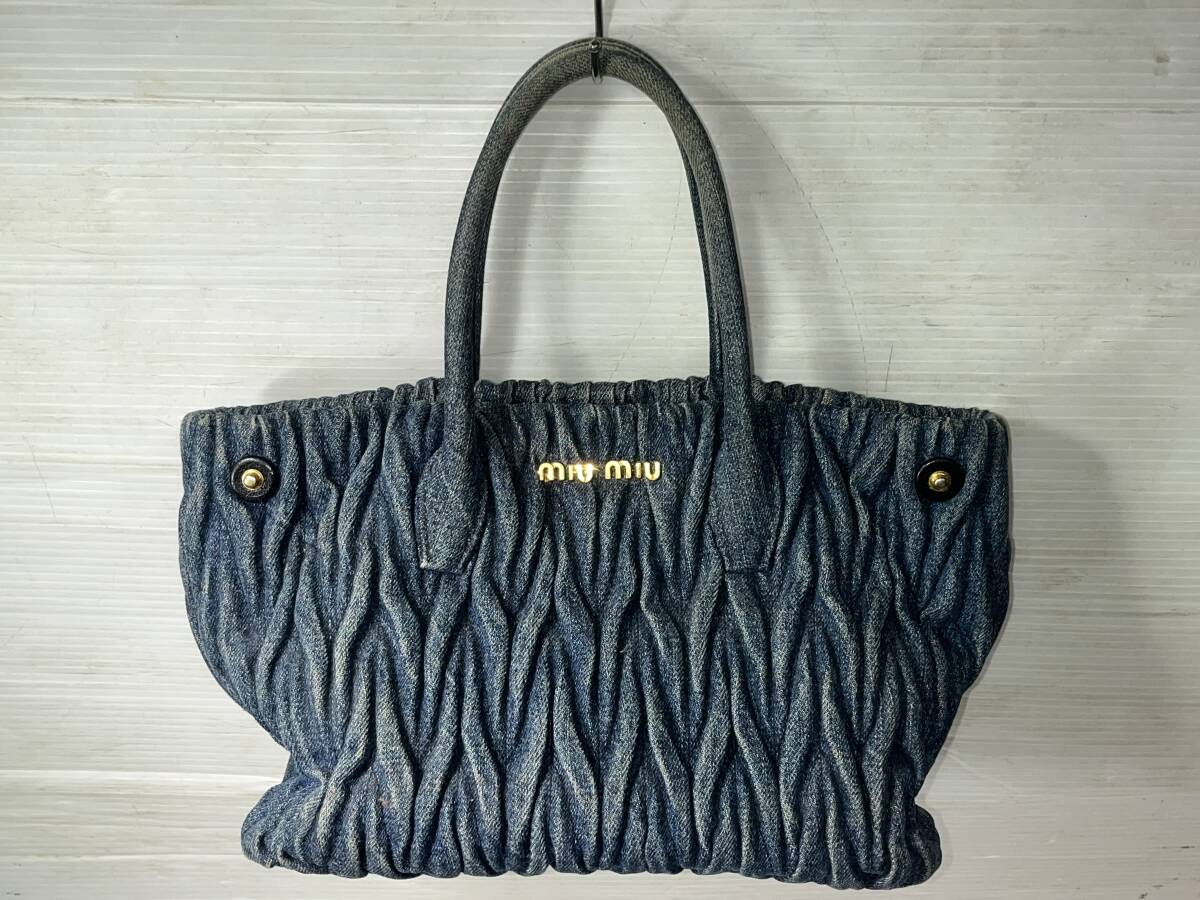 Yahoo!オークション -「miumiu デニムバッグ」(ブランド別) の Yahoo!オークション -「miumiu デニムバッグ」(ブランド別) の